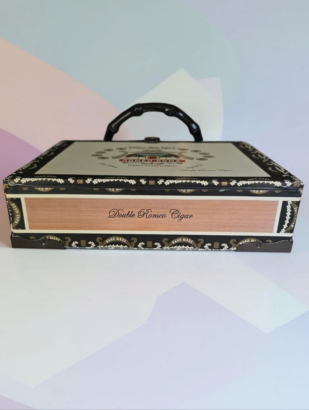 Vintage Romeo Roma Handmade Cigar Box Handbag - Picture 4 of 8
